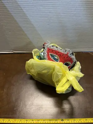 bag lot of halloween masks