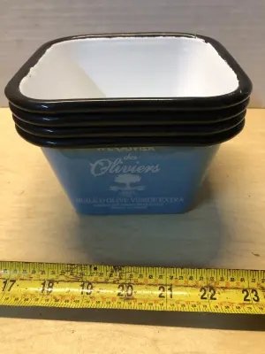 4pc metal accent bowls