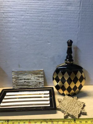 4 pc home decor set