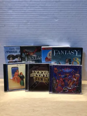 4 DVD’s and  3 CD’s