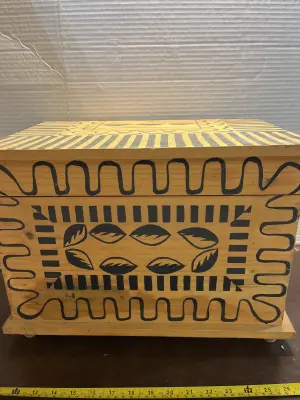 wooden storage box
