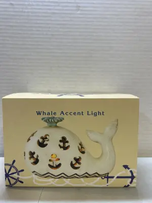 cracker barrel whale accent light