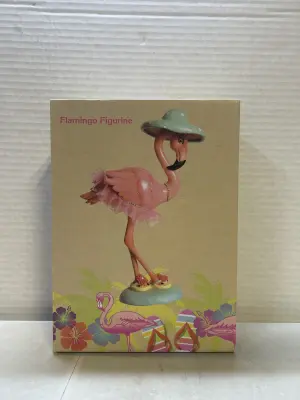 cracker barrel flamingo figurine