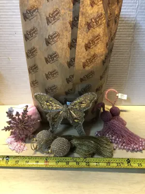 Bag of unique ornaments
