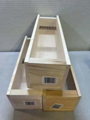 3 decorative whiskey boxes