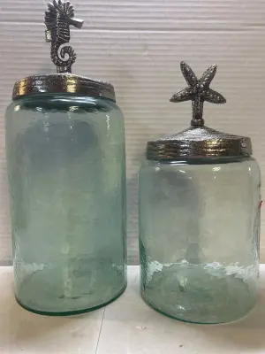 sea themed jars