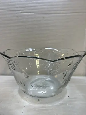 glass punch bowl
