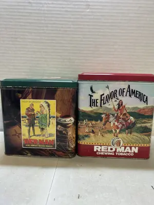 2 REDMAN tins