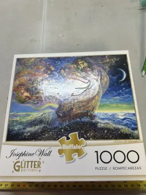 1000 piece glitter edition jigsaw puzzle