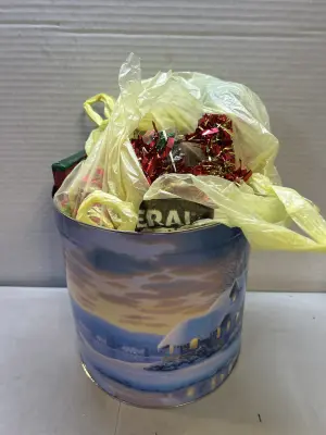 bucket of christmas supply