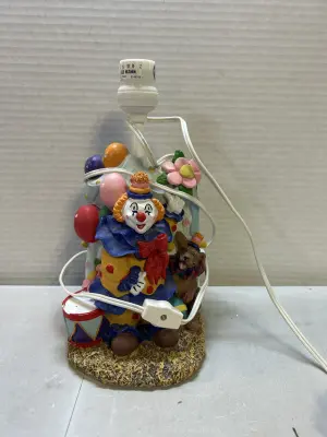 clown lamp untested