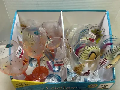wine glass lot