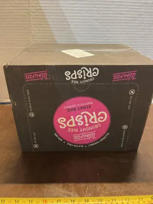 2ct crunchy rice crisps exp03/26