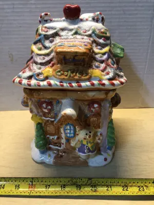 Christmas cookie jar