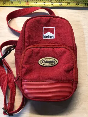 Marlboro canon camera case
