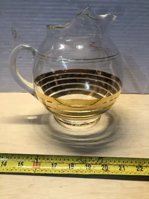 Glass pitcher