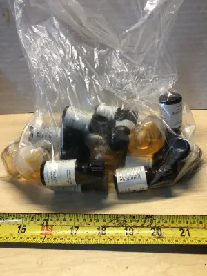 Bag of assorted essential oils