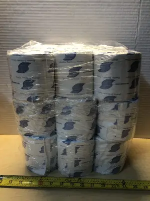 18 rolls quality bathroom tissue