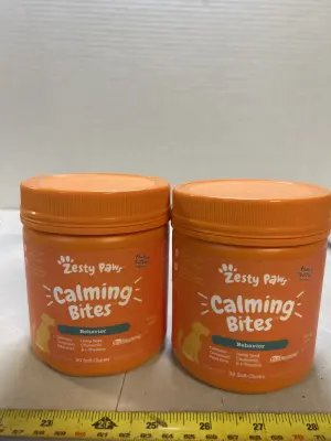 zesty paws calming bites past date