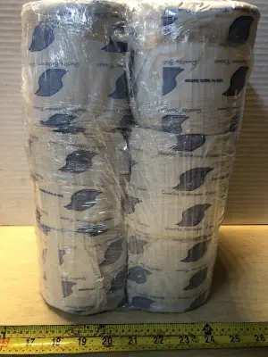 12 rolls quality bathroom tissue