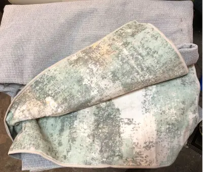 Unknown size area rug