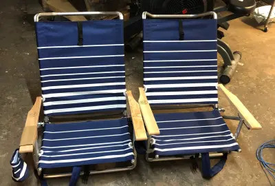 2pc Rio beach chairs
