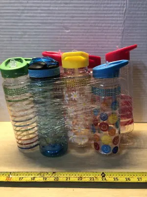 8pc water water bottles