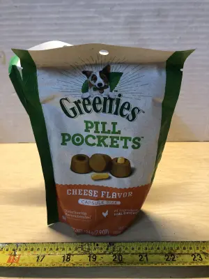 2 packs 7.9oz each greenies pill pockets exp:5/26/29