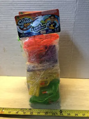 6packs 4 each water guns