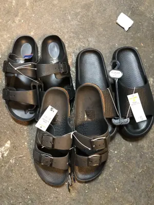 3 pairs sandals size 10-12