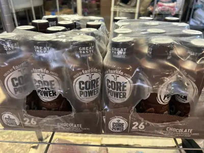 2 12 packs of core power chocolate 6/27