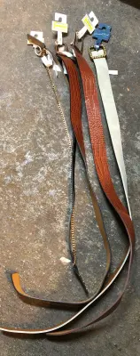 4pc size small belts