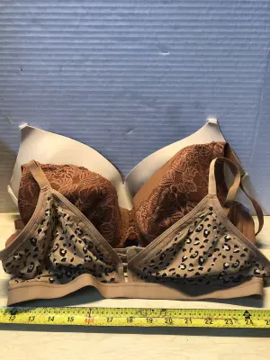 Size 3 bra, size 42C bra, 38DD bra