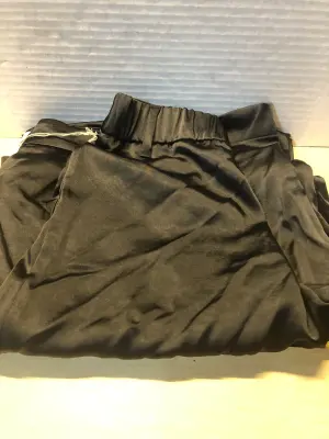 Size 6 black wide leg pants
