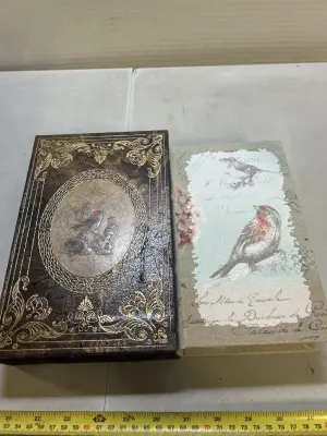 2 false book containers