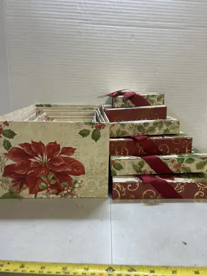 6 christmas boxes