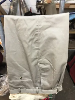 One pair men’s haggar khaki 38x30