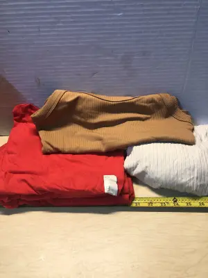 4 shirts and a body suit size xxl