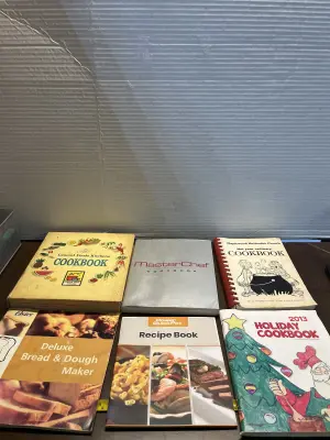 6ct cook books
