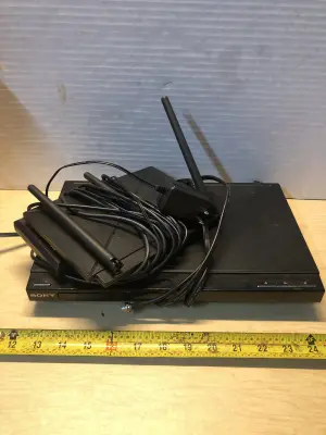 Sony DVD/CD player and RCA HDTV antenna as is