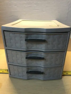 Sterilite 3 drawer stackable container