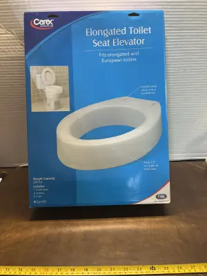 elongated toilet seat elevator