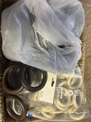 wooden ring craft lot
