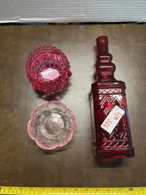 3ct glass decor