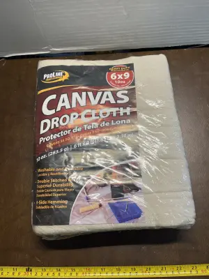 2ct canvas drop cloth
