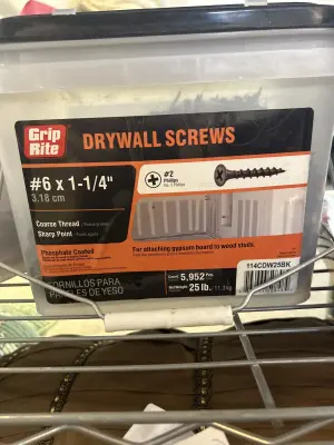 25 lb dry wall screws