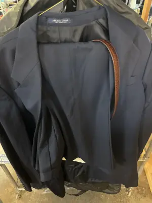suit with storage bag