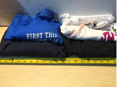 4 shirts size large to xl