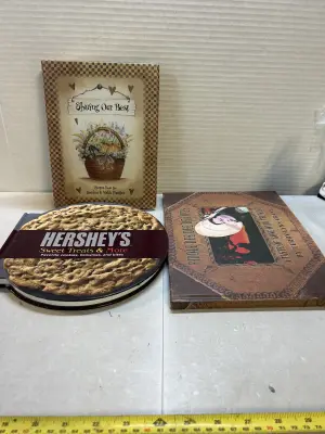 3 cookbooks