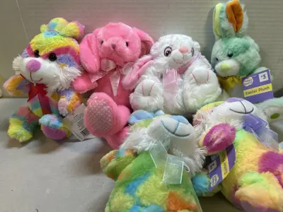 easter plush lot